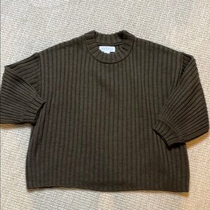 Velvet by Graham Spencer Ribbed Knit Sweater